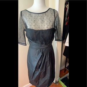 Black cocktail dress